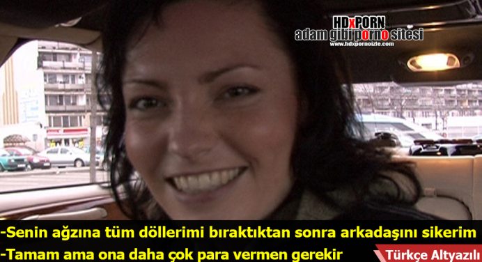 Kısa saçlı karıyı limuzinde sikiyorum